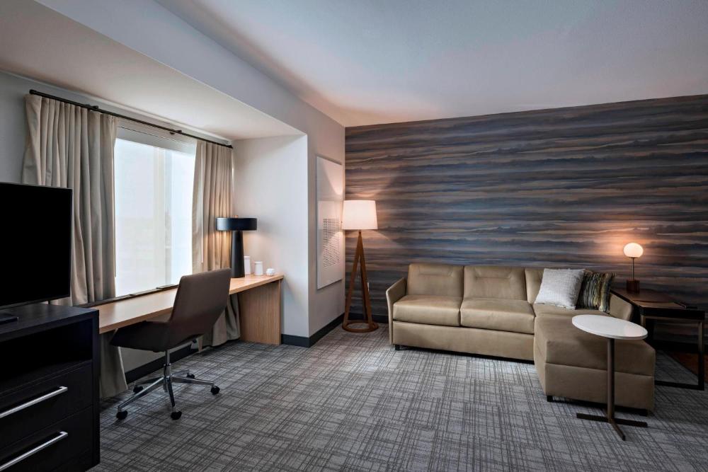 One Bedroom King Suite with Sofa Bed interior
